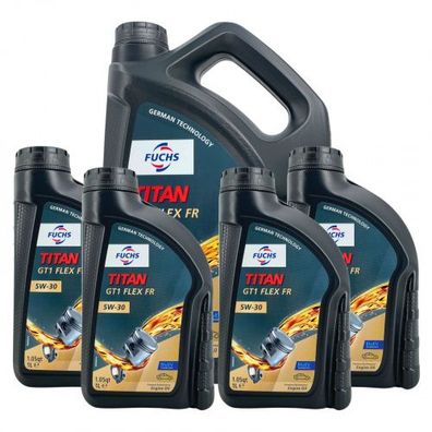 Fuchs Titan GT1 Flex FR 5W-30 5 + 4 Liter