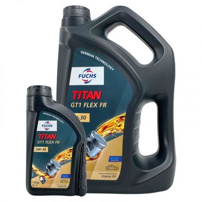Fuchs Titan GT1 Flex FR 5W-30 5 + 1 Liter