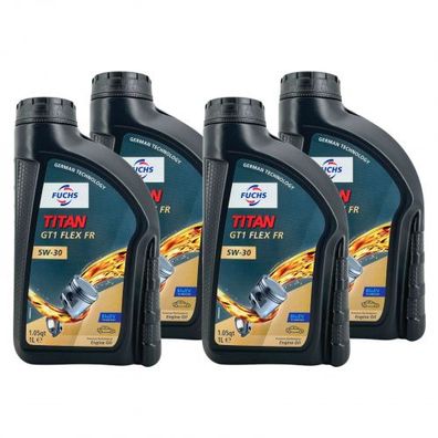 Fuchs Titan GT1 Flex FR 5W-30 4x1 Liter