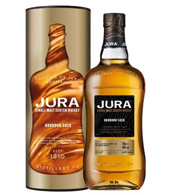 Jura Bourbon Cask Single Malt Scotch Whisky (40 % vol, 0,7 Liter)