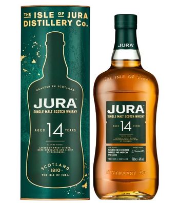 Jura 14 Jahre Single Malt Scotch Whisky (40 % vol, 0,7 Liter)
