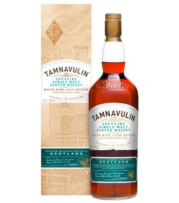 Tamnavulin White Wine Cask Single Malt Whisky (40 % vol, 0,7 Liter)
