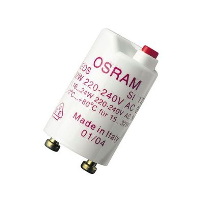 2 x Osram ST 173 - Sicherheits-Starter für Einzelschaltung 15-32W