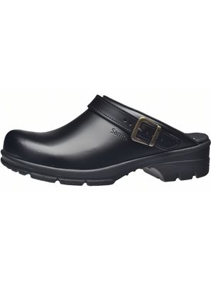 Sanita Herren Arbeit Clog offen San-Duty-Ob Open Black