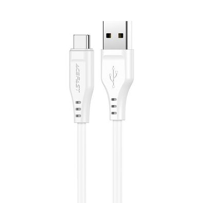 Acefast USB-auf-USB-C Kabel 1,2m, 3A, Weiß (Modell C3-04)