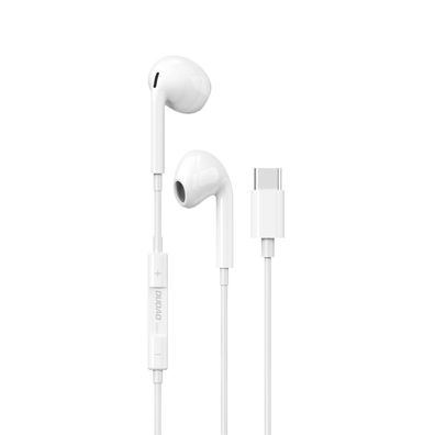 Dudao In-Ear Kopfhörer mit USB Typ-C Anschluss Weiß (X14PROT)