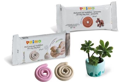 Primo Modelliermasse Einzelfarben, lufttrocknend, 500 g