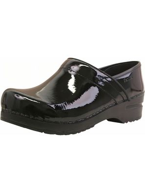 Sanita Clogs Damen Sandalen Original-Prof. Pat. Black