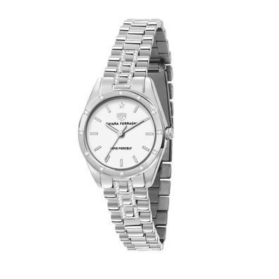 CHIARA Ferragni – Frau – R1953100517 – Alltagsuhr aus Silber mit weißen Zirkonen, 28