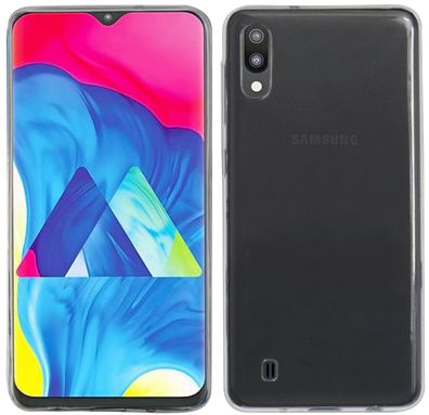 Samsung Galaxy M10 Silikon Handyhülle Transparent Schutzhülle TPU Case Cover Hülle