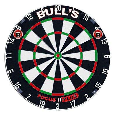 BULL'S Focus II Plus Dart Board / 1 Stck
