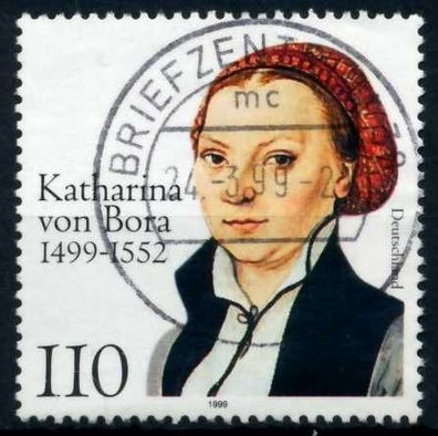 BRD 1999 Nr 2029 zentrisch gestempelt X6CD3E2