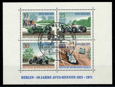 BERLIN BLOCK Kleinbogen Block 3 ESST SF89036
