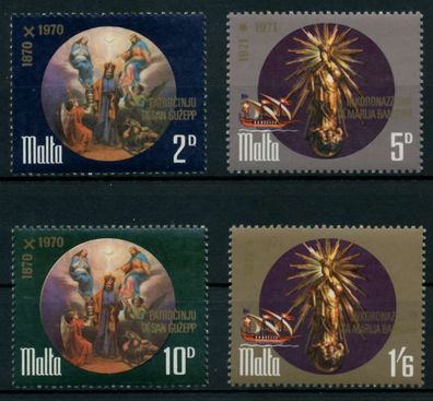 MALTA Nr 425-428 postfrisch X9254AA