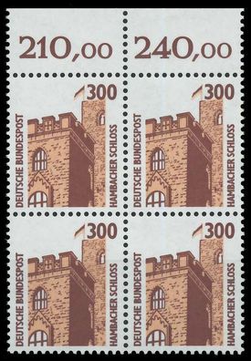 BRD DS Sehensw Nr 1348u postfrisch Viererblock ORA X7CFE66