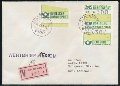 BRD ATM1-300 BRIEF MIF Starnberger Springer X7E440E
