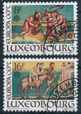 Luxemburg 1983 Nr 1074-1075 gestempelt X5B90F2