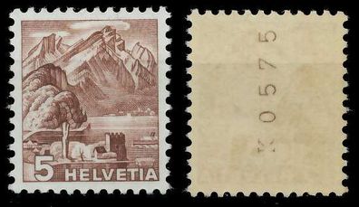 Schweiz Rollenmarken Nr 500R postfrisch X6794BE