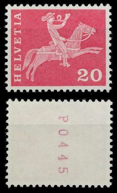 Schweiz Rollenmarken Nr 699yR L-P postfrisch X6794FA