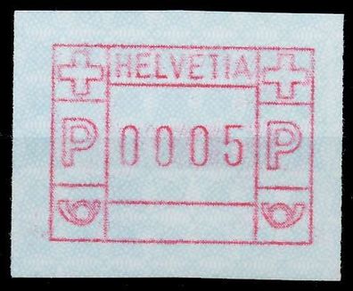 Schweiz Automatenmarken A3 Nr 3yawI 0005 postfrisch X6796A2