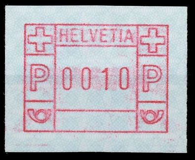 Schweiz Automatenmarken A3 Nr 3yawI 0010 postfrisch X6796A6