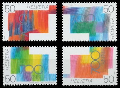 Schweiz 1991 Nr 1438-1441 postfrisch S2B9006