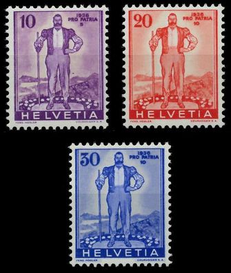 Schweiz PRO PATRIA Nr A294-A296 postfrisch X68375A