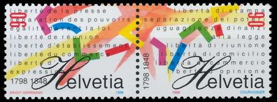 Schweiz Zusammendruck Nr WZd 38 postfrisch WAAGR PAAR X683D86