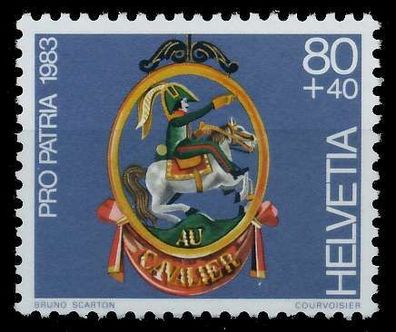 Schweiz PRO PATRIA Nr 1254 postfrisch S2D3FAA