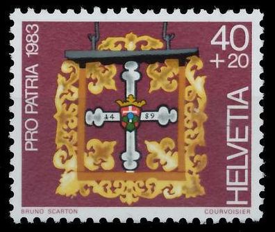 Schweiz PRO PATRIA Nr 1252 postfrisch S2D3FA2