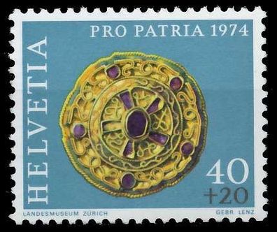 Schweiz PRO PATRIA Nr 1033 postfrisch S2D406E