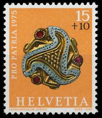 Schweiz PRO PATRIA Nr 1053 postfrisch S2D409A