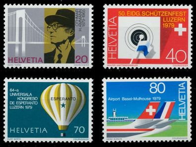 Schweiz 1979 Nr 1150-1153 postfrisch S2D420E