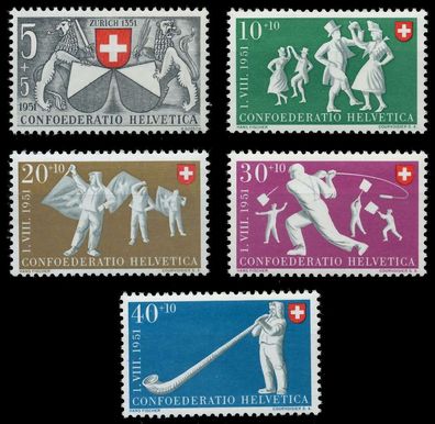 Schweiz PRO PATRIA Nr 555-559 postfrisch X696DA2