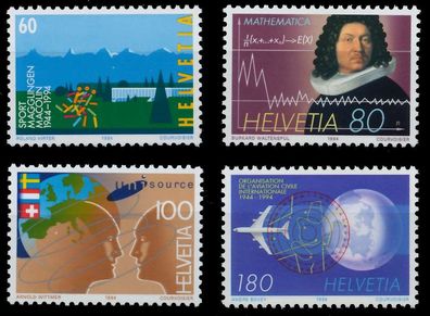 Schweiz 1994 Nr 1516-1519 postfrisch S2D9E72