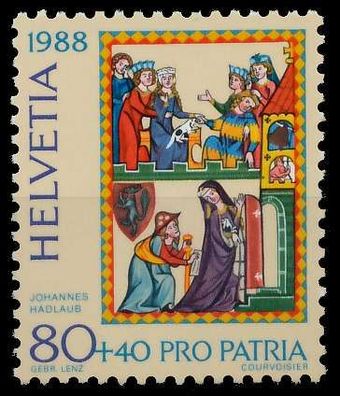 Schweiz PRO PATRIA Nr 1374 postfrisch S2DA01A