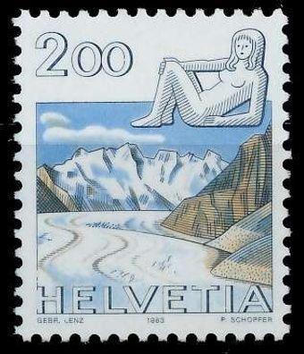 Schweiz 1983 Nr 1244 postfrisch S2DA196
