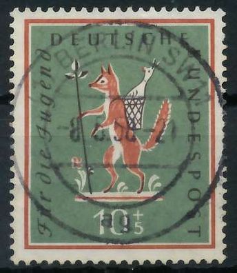 BRD BUND 1958 Nr 286 zentrisch gestempelt X69B3CA