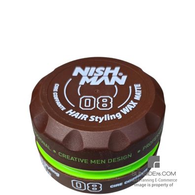 NishMan/Hair Styling Wax 08 "Matte" 150ml/Haarstyling/Haarpflege