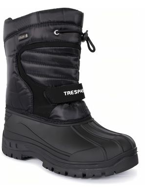 Trespass Kinder Winterschuhe Dodo - Unisex Youths Snow Boot Black X