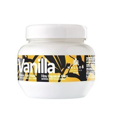 Kallos Vanille Feuchtigkeitsmaske für trockenes, mattes Haar, 275ml