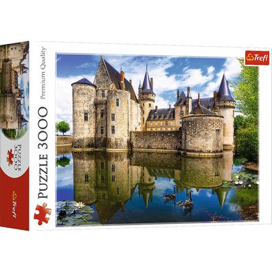 Trefl, Schloss von Sully sur Loire, 3000 Teile Puzzle