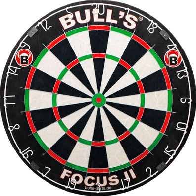 BULL'S Focus II Bristle Dart Board / 1 Stck
