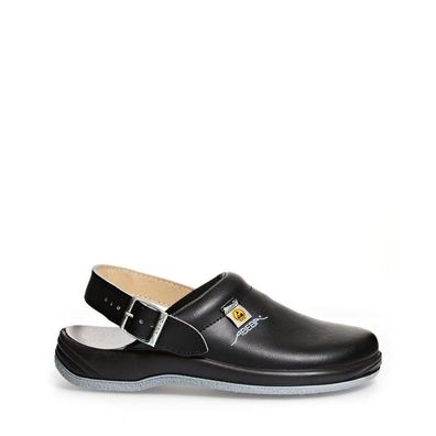 Abeba Berufsschuhe Arrow Clog – Glattleder, OB, Esd, Src