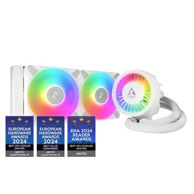 Arctic Liquid Freezer III 240 A-RGB Wasserkéhlung AIO CPU-Kéhler Weiß