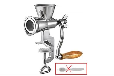 VEVOR Getreideméhle Handkurbel Edelstahl Kaffeeméhle mit Tischklemme