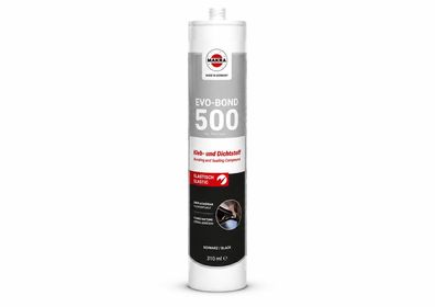 MAKRA EVO-BOND 500 Kleb- und Dichtstoff Schwarz 310 ml – MS-Polymer