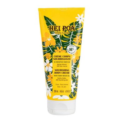 Hei Poa, Monoi De Tahiti, Nährende Körpercreme, 200 ml