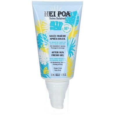 Hei Poa, After Sun, 24-Stunden-Feuchtigkeitsgel, After-Sun-Gel, 150 ml