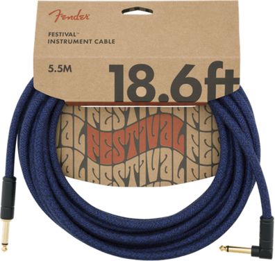 Fender Festival Hemp Kabel 5,5 Meter - Art. 214019